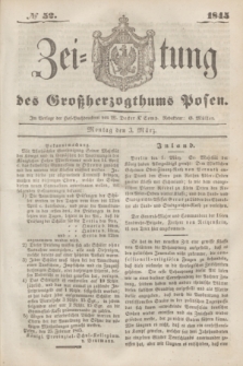 Zeitung des Großherzogthums Posen. 1845, № 52 (3 März) + dod.