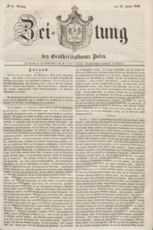 Zeitung des Großherzogthums Posen. 1846, № 9 (12 Januar) + dod.