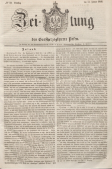Zeitung des Großherzogthums Posen. 1846, № 10 (13 Januar)