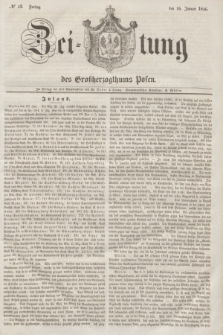 Zeitung des Großherzogthums Posen. 1846, № 13 (16 Januar)