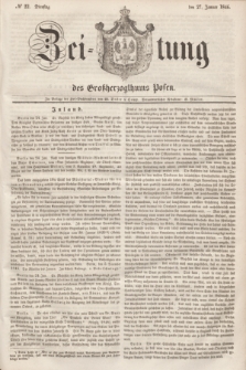 Zeitung des Großherzogthums Posen. 1846, № 22 (27 Januar)