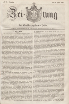 Zeitung des Großherzogthums Posen. 1846, № 24 (29 Januar) + dod.