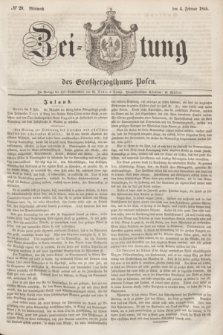 Zeitung des Großherzogthums Posen. 1846, № 29 (4 Februar) + dod.