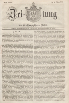 Zeitung des Großherzogthums Posen. 1846, № 34 (10 Februar)