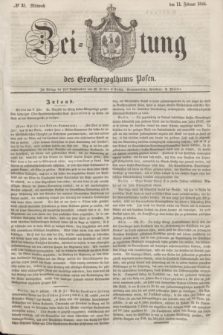 Zeitung des Großherzogthums Posen. 1846, № 35 (11 Februar)