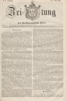 Zeitung des Großherzogthums Posen. 1846, № 56 (7 März) + wkładka