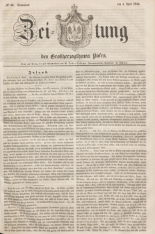 Zeitung des Großherzogthums Posen. 1846, № 80 (4 April) + dod. + wkładka