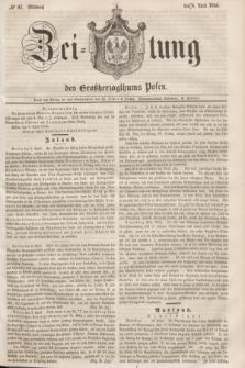 Zeitung des Großherzogthums Posen. 1846, № 83 (8 April)