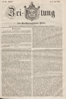 Zeitung des Großherzogthums Posen. 1846, № 132 (10 Juni) + dod.