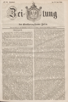 Zeitung des Großherzogthums Posen. 1846, № 135 (13 Juni) + dod.