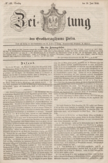 Zeitung des Großherzogthums Posen. 1846, № 149 (30 Juni) + wkładka