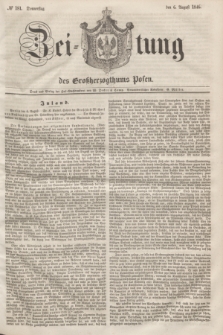 Zeitung des Großherzogthums Posen. 1846, № 181 (6 August)