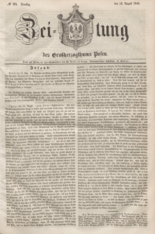 Zeitung des Großherzogthums Posen. 1846, № 191 (18 August)