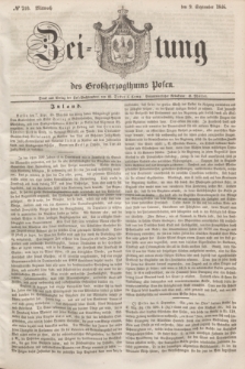 Zeitung des Großherzogthums Posen. 1846, № 210 (9 September) + dod.