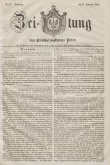 Zeitung des Großherzogthums Posen. 1846, № 217 (17 September)