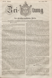 Zeitung des Großherzogthums Posen. 1846, № 234 (7 Oktober)