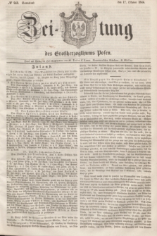 Zeitung des Großherzogthums Posen. 1846, № 243 (17 Oktober) + dod.