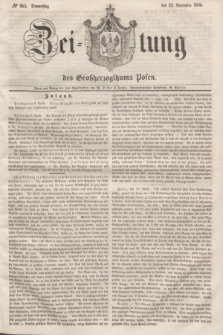 Zeitung des Großherzogthums Posen. 1846, № 265 (12 November)