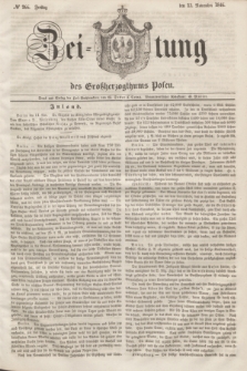 Zeitung des Großherzogthums Posen. 1846, № 266 (13 November) + dod.