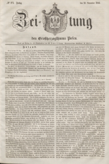 Zeitung des Großherzogthums Posen. 1846, № 272 (20 November)