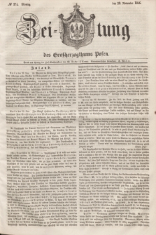 Zeitung des Großherzogthums Posen. 1846, № 274 (23 November) + dod.