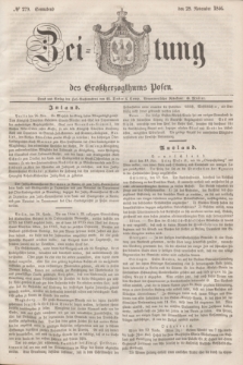 Zeitung des Großherzogthums Posen. 1846, № 279 (28 November)