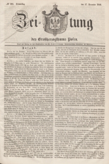 Zeitung des Großherzogthums Posen. 1846, № 295 (17 December)