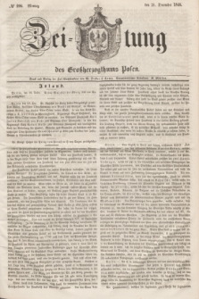 Zeitung des Großherzogthums Posen. 1846, № 298 (21 December) + dod.