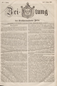 Zeitung des Großherzogthums Posen. 1847, № 6 (8 Januar)