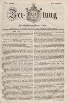 Zeitung des Großherzogthums Posen. 1847, № 31 (6 Februar) + dod.