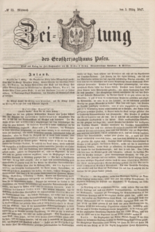 Zeitung des Großherzogthums Posen. 1847, № 52 (3 März) + dod.