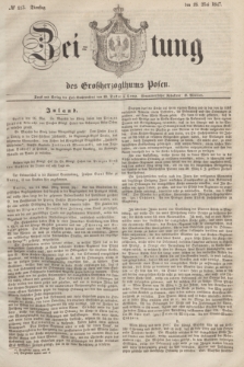 Zeitung des Großherzogthums Posen. 1847, № 113 (18 Mai) + dod.