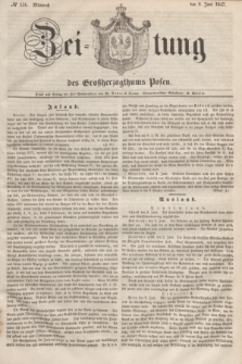 Zeitung des Großherzogthums Posen. 1847, № 131 (9 Juni) + dod.