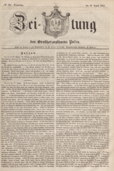 Zeitung des Großherzogthums Posen. 1847, № 192 (19 August)