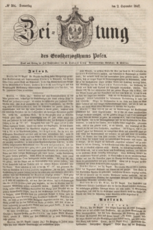 Zeitung des Großherzogthums Posen. 1847, № 204 (2 September)