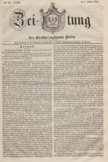 Zeitung des Großherzogthums Posen. 1847, № 232 (5 Oktober) + dod.