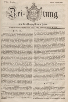 Zeitung des Großherzogthums Posen. 1847, № 266 (13 November) + dod.