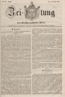 Zeitung des Großherzogthums Posen. 1847, № 283 (3 December)