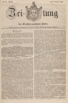 Zeitung des Großherzogthums Posen. 1847, № 303 (28 December)