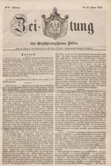 Zeitung des Großherzogthums Posen. 1848, № 9 (12 Januar)