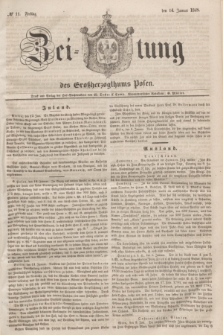 Zeitung des Großherzogthums Posen. 1848, № 11 (14 Januar)
