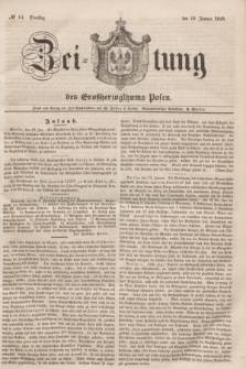 Zeitung des Großherzogthums Posen. 1848, № 14 (18 Januar)