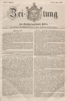 Zeitung des Großherzogthums Posen. 1848, № 15 (19 Januar)