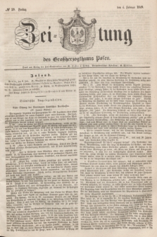 Zeitung des Großherzogthums Posen. 1848, № 29 (4 Februar)