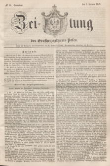 Zeitung des Großherzogthums Posen. 1848, № 30 (5 Februar) + dod.