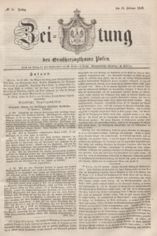 Zeitung des Großherzogthums Posen. 1848, № 41 (18 Februar)