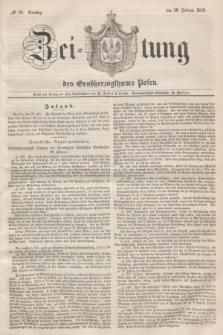 Zeitung des Großherzogthums Posen. 1848, № 50 (29 Februar) + dod.