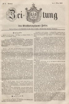 Zeitung des Großherzogthums Posen. 1848, № 51 (1 März) + dod.