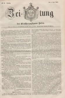 Zeitung des Großherzogthums Posen. 1848, № 80 (4 April) + dod.