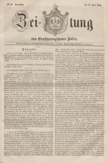 Zeitung des Großherzogthums Posen. 1848, № 88 (13 April) + dod.